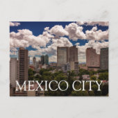 ポランコメキシコシティのホテルからのスカイライン ポストカード (正面)