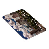 ポランコメキシコシティのホテルからのスカイライン マグネット (右側)