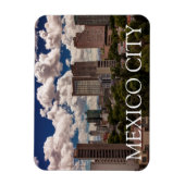 ポランコメキシコシティのホテルからのスカイライン マグネット (縦)