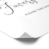 ポラ熊の赤ちゃんシャワー親愛のポスター ポスター (角)