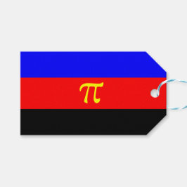 ポリアモリープライド国旗 ギフトタグ