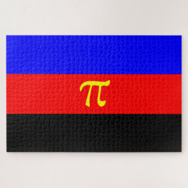 ポリアモリープライド国旗 ジグソーパズル