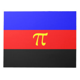 ポリアモリープライド国旗 ノートパッド