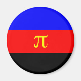 ポリアモリープライド国旗 マグネット