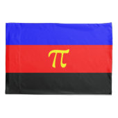 ポリアモリープライド国旗 枕カバー (裏面)