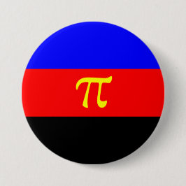 ポリアモリープライド国旗 缶バッジ