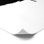 ポリアモリー旗の垂れ ポスター (角)