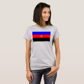 ポリアモリー・プライド旗 Tシャツ (正面フル)