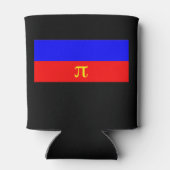 ポリアモリー プライド フラッグ 缶クーラー (裏面)