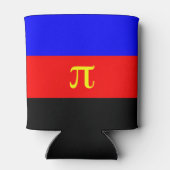 ポリアモリー プライド フラッグ 缶クーラー (裏面)