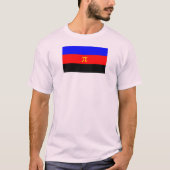 ポリアモリー プライド フラッグ Tシャツ (正面)