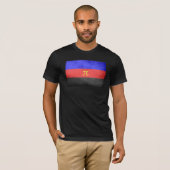 ポリアモリー プライド フラッグ Tシャツ (正面フル)