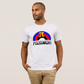 ポリアモリー プライド Tシャツ (正面フル)