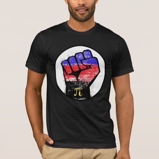 ポリアモリー プライド Tシャツ (正面)