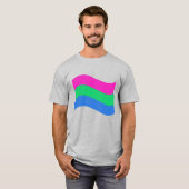 ポリアモリー プライド Tシャツ (正面フル)