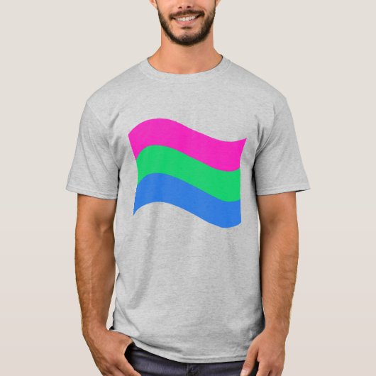 ポリアモリー プライド Tシャツ (正面)