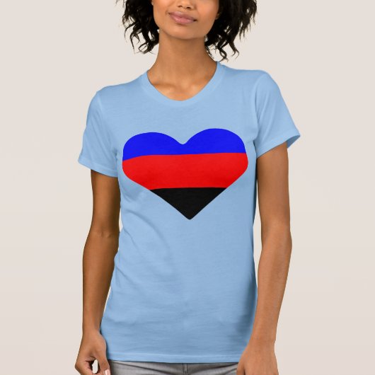 ポリアモリー プライド Tシャツ (正面)