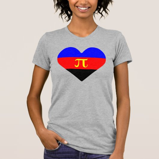 ポリアモリー プライド Tシャツ (正面)