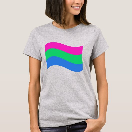 ポリアモリー プライド Tシャツ (正面)
