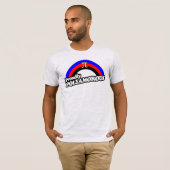ポリアモリー プライド Tシャツ (正面フル)