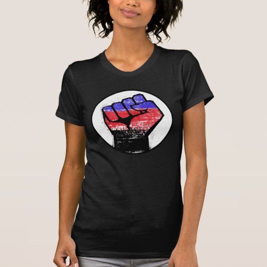 ポリアモリー プライド Tシャツ (正面)