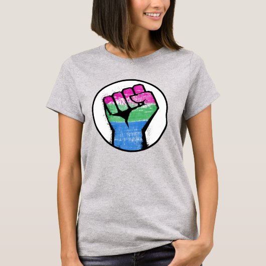 ポリアモリー・プライドTシャツ Tシャツ (正面)