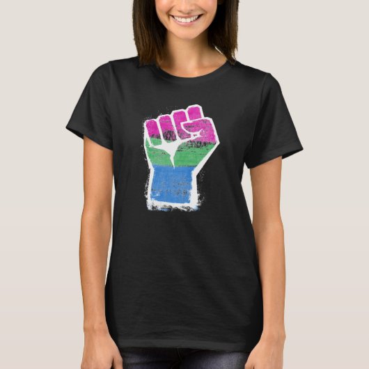 ポリアモリー・プライドTシャツ Tシャツ (正面)