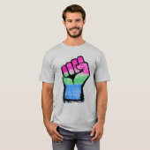 ポリアモリー・プライドTシャツ Tシャツ (正面フル)