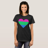 ポリアモリー・プライドTシャツ Tシャツ (正面フル)