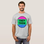 ポリアモリー・プライドTシャツ Tシャツ (正面フル)