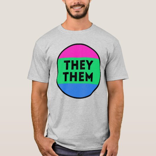 ポリアモリー・プライドTシャツ Tシャツ (正面)