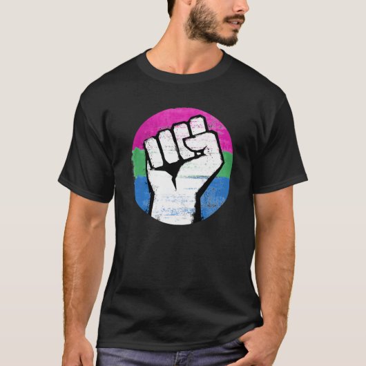 ポリアモリー・プライドTシャツ Tシャツ (正面)