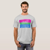 ポリアモリー・プライドTシャツ Tシャツ (正面フル)