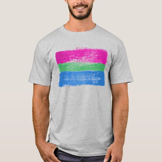 ポリアモリー・プライドTシャツ Tシャツ (正面)