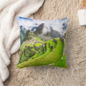 ポリエステル装飾用クッション,マチュピチュ,クスコ – ペルー クッション (ブランケット)