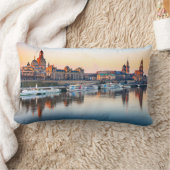 ポリエステル装飾用クッション、腰枕ドレスデン ランバークッション (ブランケット)