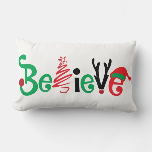 ポリエステル装飾用クッション、腰枕13" x 21" ランバークッション (正面)