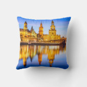 ポリエステル クッションカバー、ドレスデン クッションカバー クッション (裏面)