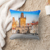 ポリエステル クッションカバー、プラハのクッションカバー クッション (ブランケット)