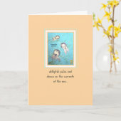 ポリオーチクラゲ記念日カード3 カード (黄色い花)