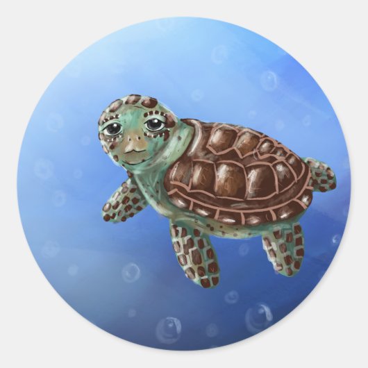 ポリカーズジャーニーステッカー ラウンドシール (正面)