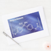 ポリカーボネートPC 長方形シール (封筒)