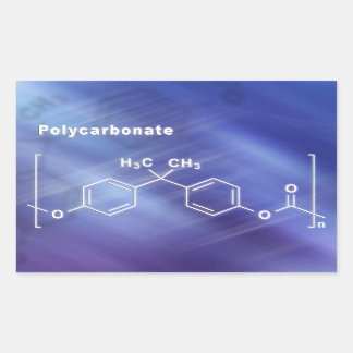 ポリカーボネートPC 長方形シール