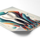 ポリクロマティック歯アート ポスター (角)