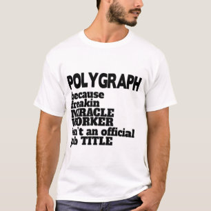 ポリグラフTシャツギフト/プレゼント、おもしろい引用文 Tシャツ