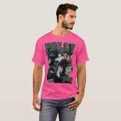 ポリグレーレトロブートレッグレトロブートレッグ Tシャツ (正面フル)