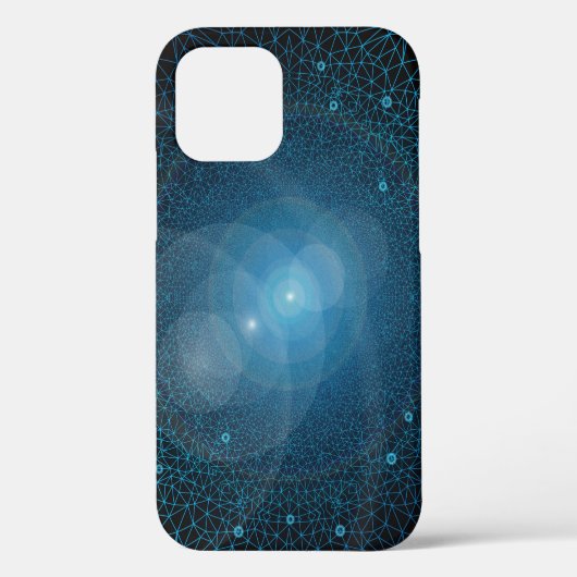ポリゴンの人工知能 Case-Mate iPhoneケース (裏面)
