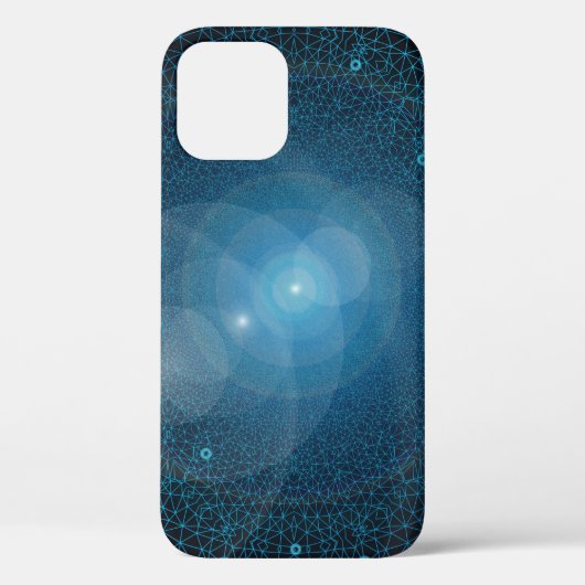 ポリゴンの人工知能 Case-Mate iPhoneケース (裏面)