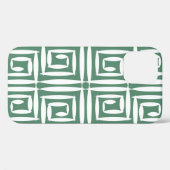 ポリゴンを使用したシームレスなジオメトリパターン Case-Mate iPhoneケース (裏面 (横))