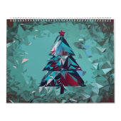 ポリゴンアート カレンダー (カバー)